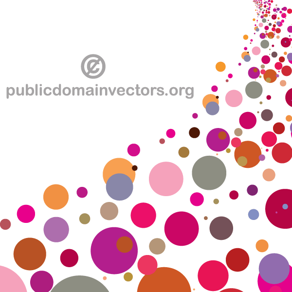 600x600 Free Colorful Circles Background Graphic Design Psd Files, Vectors