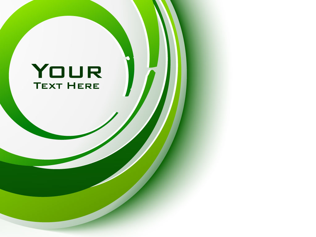 1024x768 Green Circle Background
