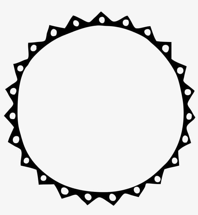 650x707 Continental Circular Frame Material, Frame Vector, European Border