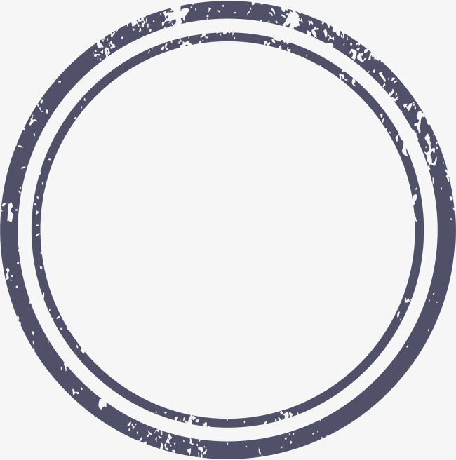 650x656 Dark Blue Circle Border, Vector Png, Linear, Line Border Png And