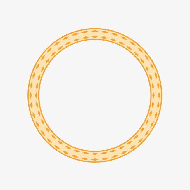 650x651 Orange Circle Border, Orange Vector, Circle Vector, Border Vector