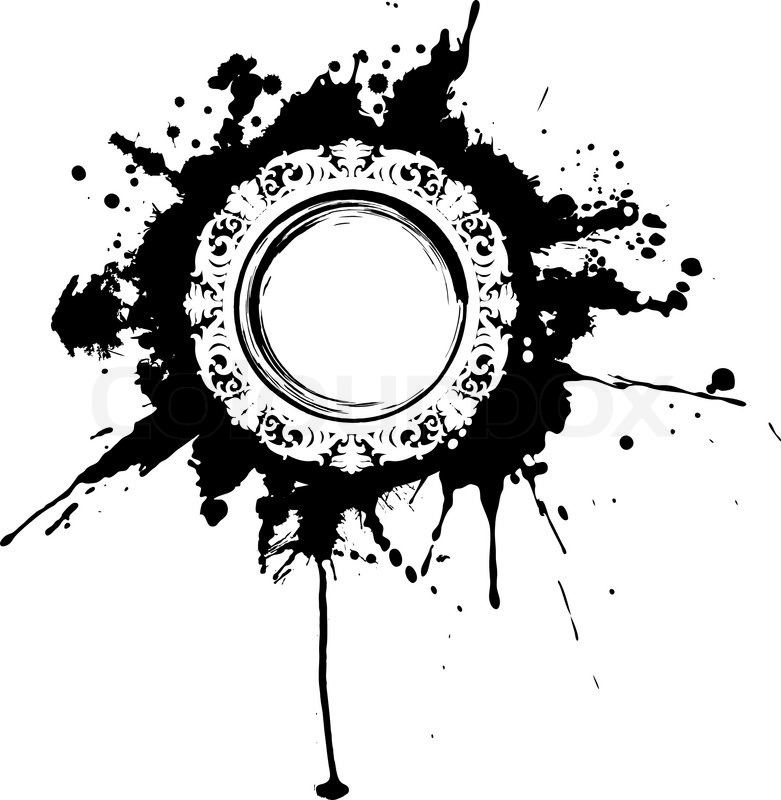 781x800 The Drips Can Be Removed Without Affecting The Circle Border