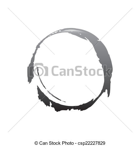 450x470 Circle Design . Circle Graphic Design , Vector Illustration.