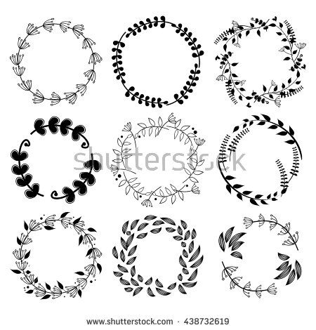 450x470 Rustic Frame Vector Background, Black, Border, Botanical, Branch