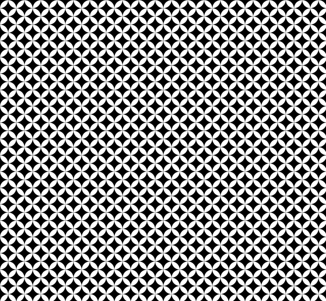 650x600 Abstract Circle Dither Free Seamless Vector Pattern Vector Patterns