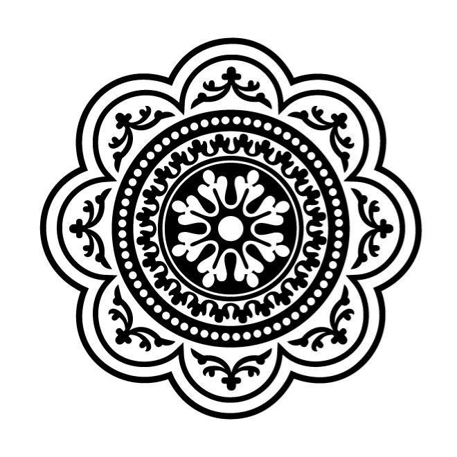 660x660 Circular Pattern Vector