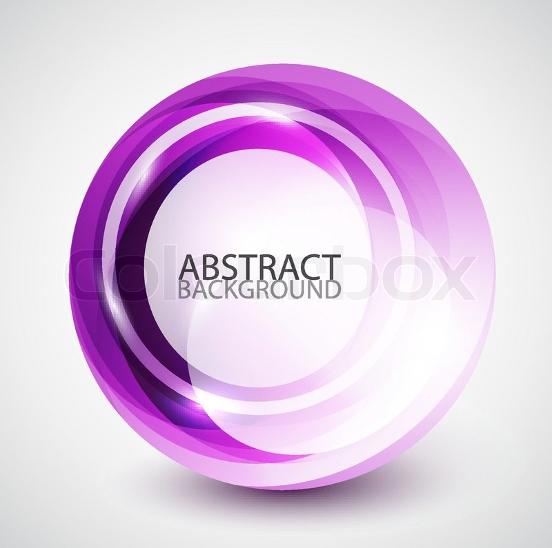 800x795 Vector Abstract Swirl Circle Design Stock Vector Colourbox