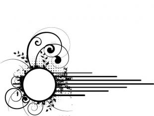 310x233 White Circle With Swirl Vector Graphics Free Vectors Ui Download