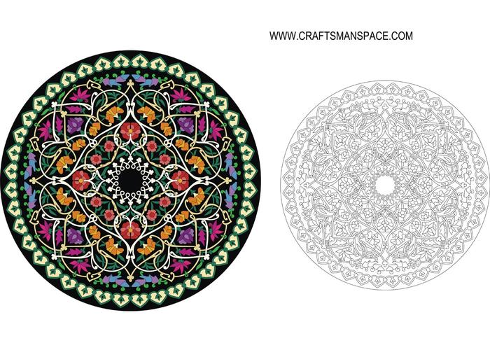 700x490 Circle Background Free Vector Art