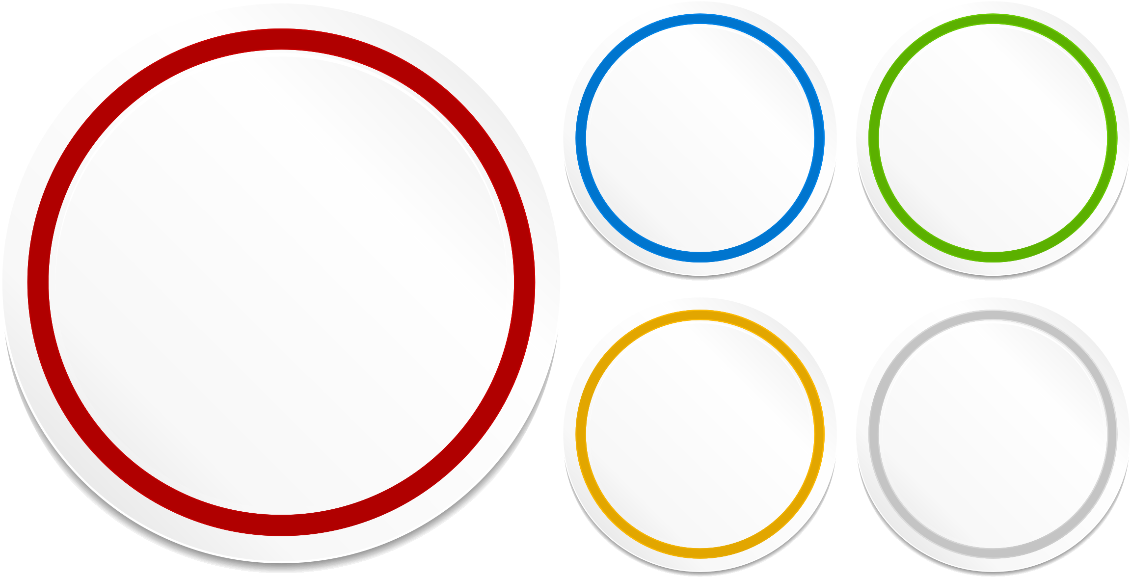 2304x1176 Circle Vectors Icons Png
