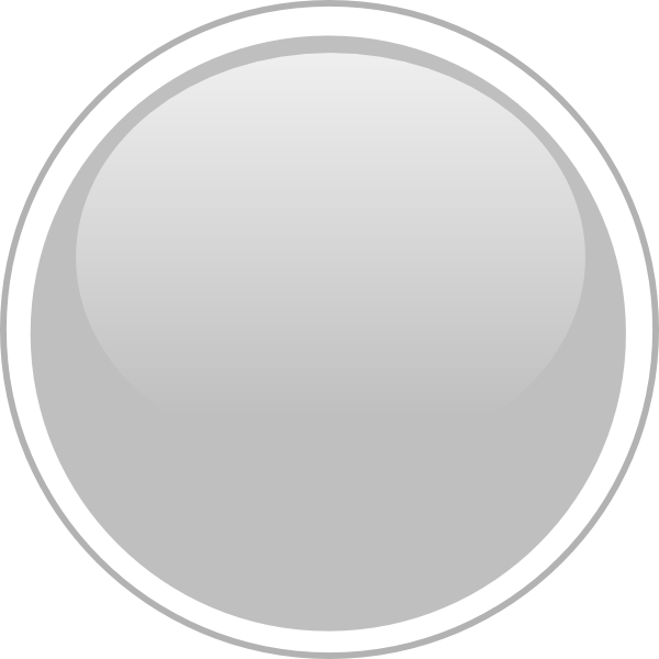 600x600 Glossy Gray Circle Button Clip Art