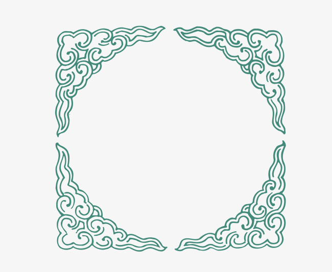 650x533 Vector Circle Xiangyun Border Png Picture, Circle Vector, Border