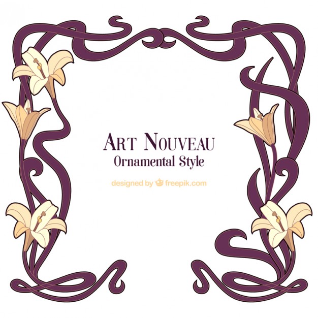 626x626 Art Nouveau Vector