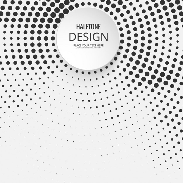 626x626 Background Of Circles Halftone Vector Free Download