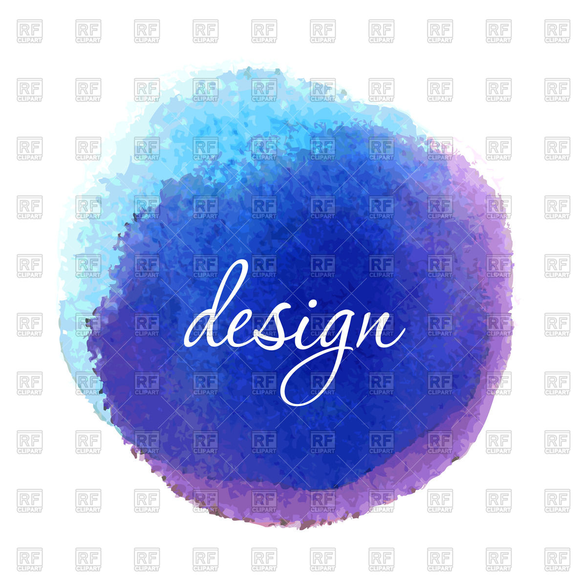 1181x1200 Blue Watercolor Circle Vector Image Vector Artwork Of