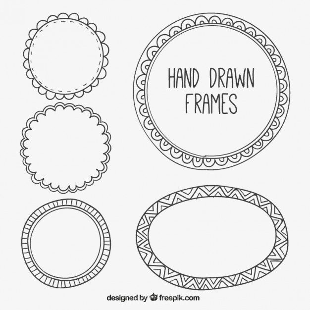 626x626 Drawn Circle Vector Free Download