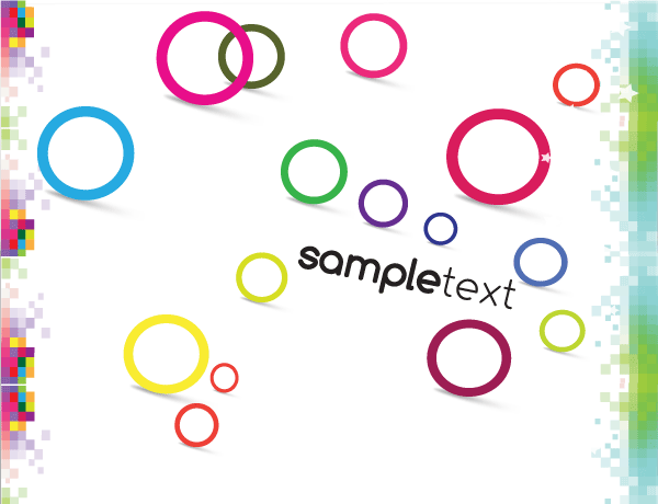 600x460 Free Colorful Circle Background Vector Free Download Psd Files