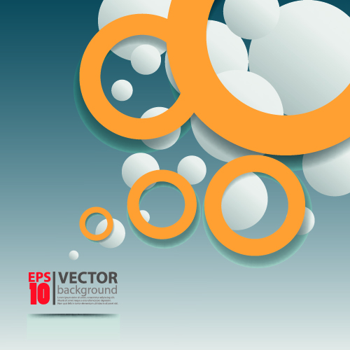 500x500 3d Circle Vector Background 05 Free Download