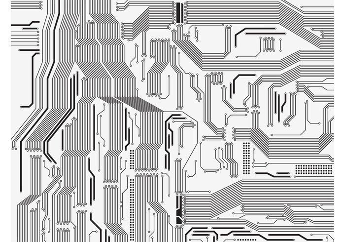 700x490 Circuit Board Vector
