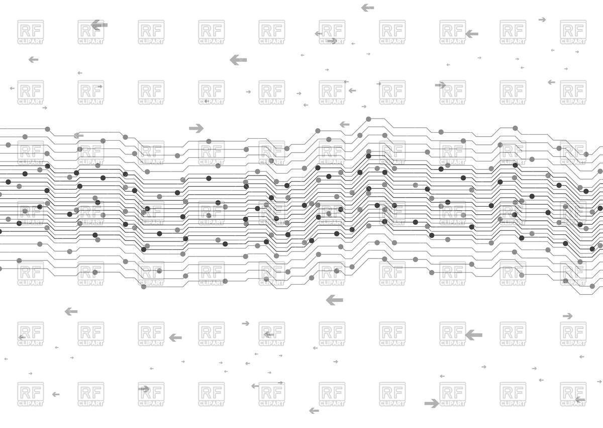 1200x851 Abstract Circuit Board And Arrows Background Vector Image Vector