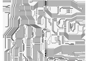286x200 Circuit Board Free Vector Art