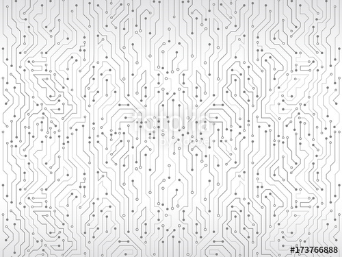500x375 High Tech Technology Background Texture. Circuit Board Vector