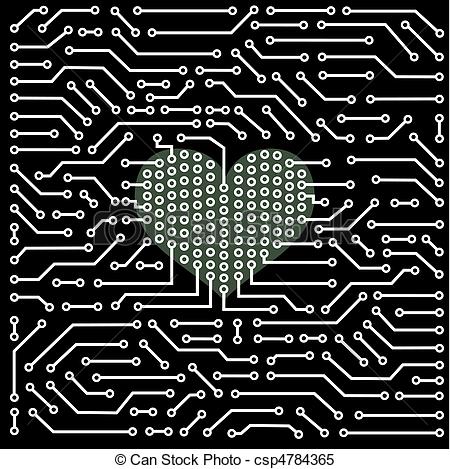 450x469 Abstract Circuit Board. Close Up Of Computer Circuit Board And