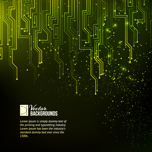 500x500 Creative Circuit Board Concept Background Vector Free Vector In