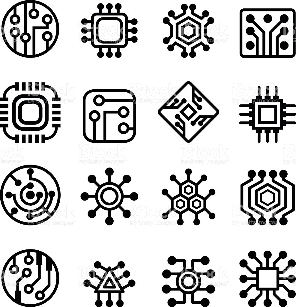 987x1024 Free Circuits Icon 307014 Download Circuits Icon