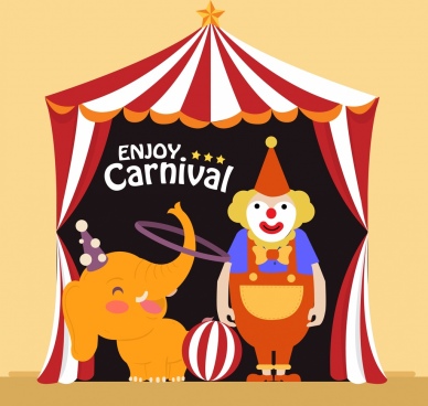 388x368 Circus Banner Free Vector Download (9,702 Free Vector) For