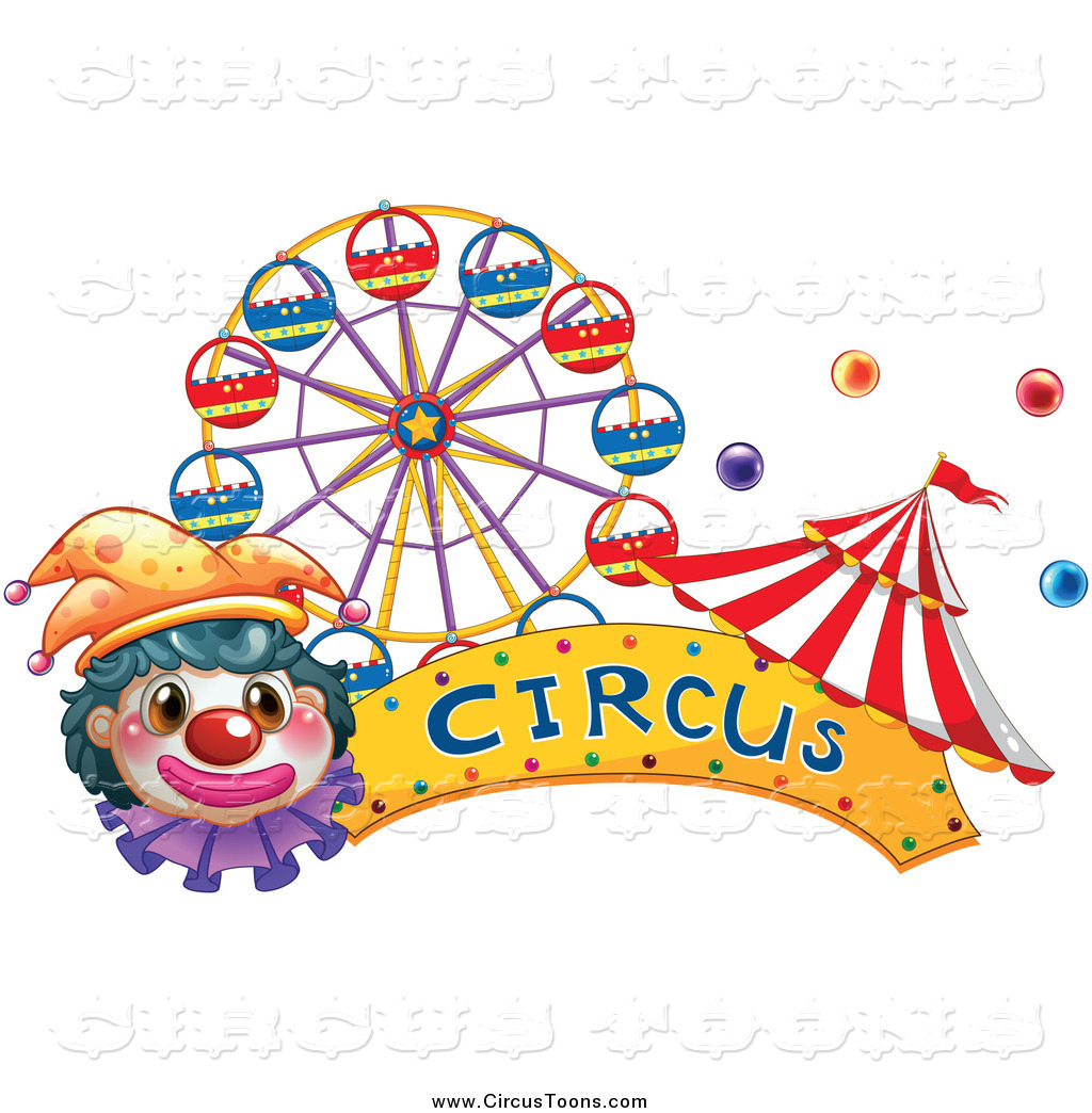 1024x1044 Circus Clipart Banner