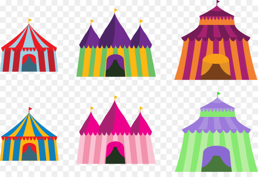 900x620 Circus Tent Traveling Carnival Graphic Design