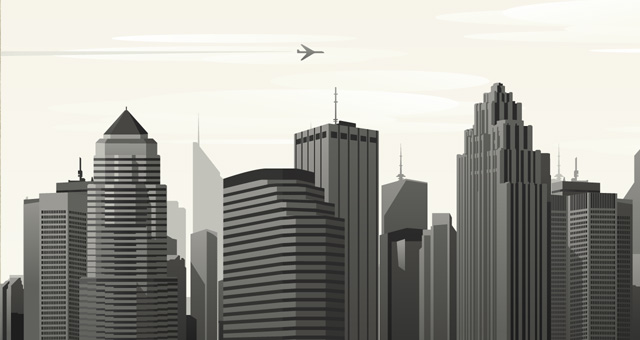 640x340 Vector City Skyline Vol1 Decorative Vectors Pixeden