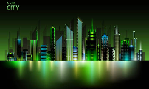 500x299 City Landscape Vector Free Vector Download (2,546 Free Vector) For