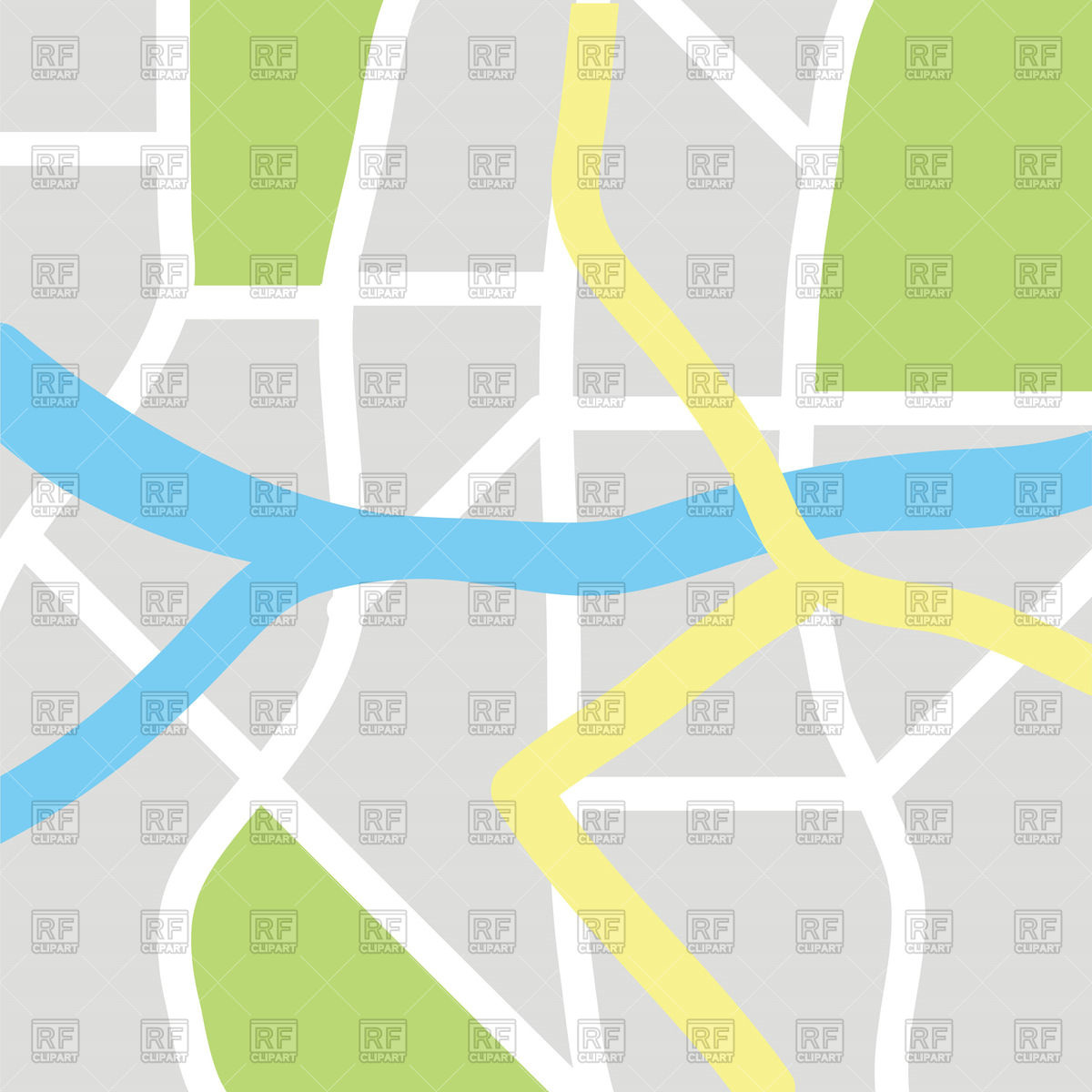 1200x1200 City Map Background Vector Image Vector Artwork Of Backgrounds