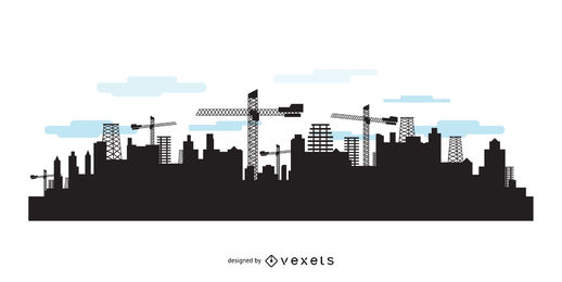 518x260 Skyline Vector Graphics City Skylines)