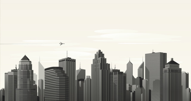 640x340 Vector City Skyline Vol1 Decorative Vectors Pixeden