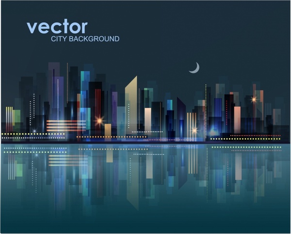 600x482 City Landscape Free Vector In Adobe Illustrator Ai ( .ai