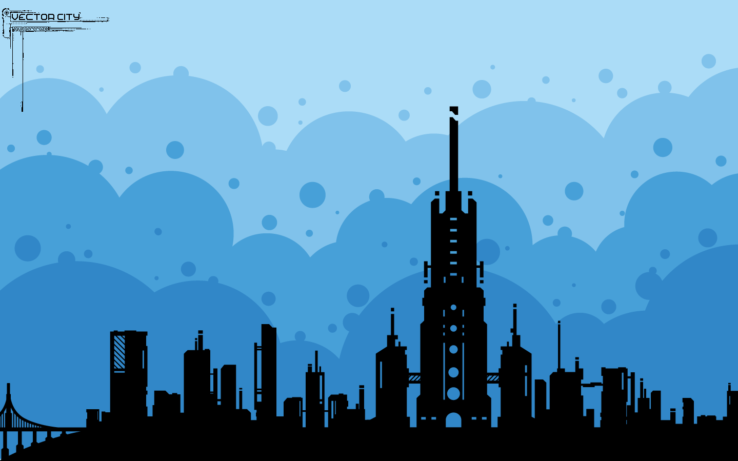 1439x899 Vector City By Guitarcraze
