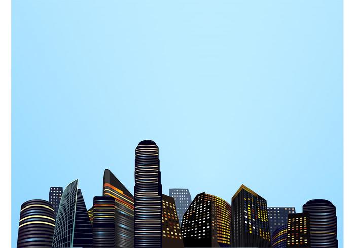 700x490 Big City Vector Graphics