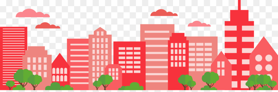 900x300 Building Drawing Clip Art