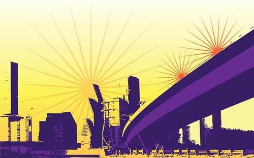 500x311 Free City Vectors Pixelbell