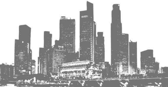 568x294 City Silhouette Vectors Download Free Vector Art Amp Graphics