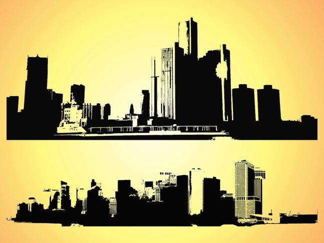 647x485 Cityscape Graphics Vector Free Vector Download In .ai, .eps