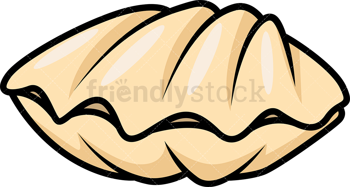 1194x639 Clam Shell Cartoon Clipart Vector