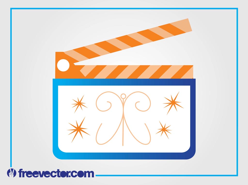 1024x765 Vector Clapperboard Vector Art Amp Graphics