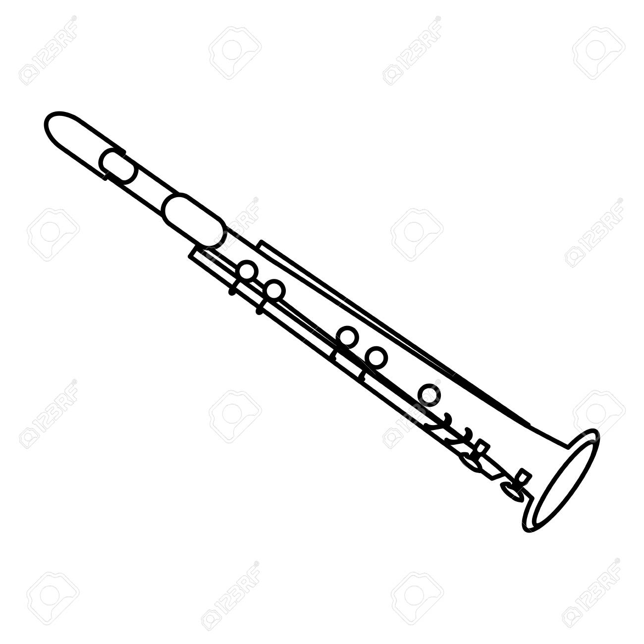 Clarinet Vector at GetDrawings | Free download