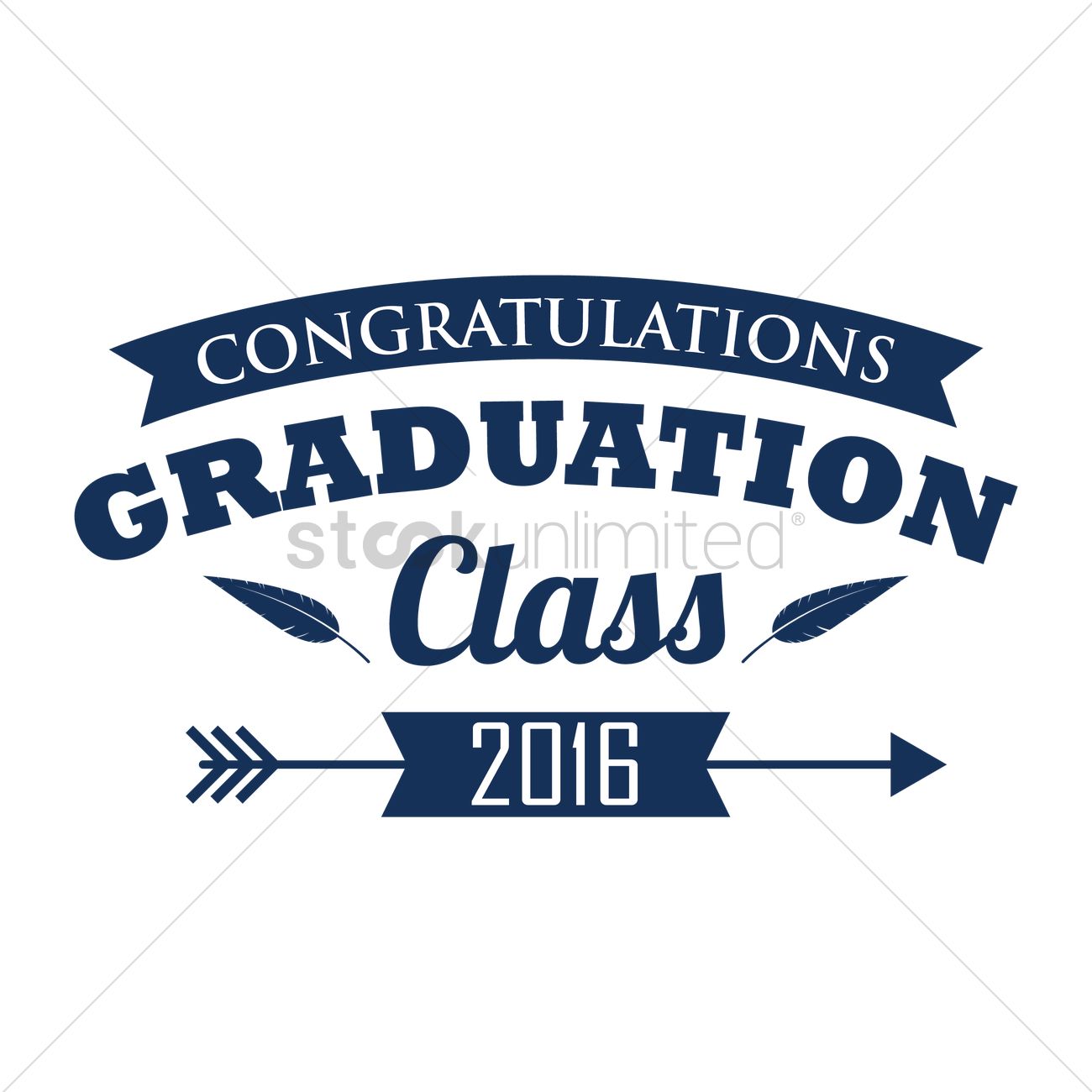 1300x1300 Graduation Label Vector Image