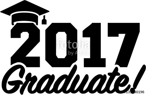 500x327 Class Of 2017 With Graduation Hat Stock Image And Royalty Free