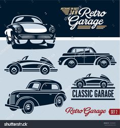 236x251 40 Best Vintage Car Vector Images Antique Cars